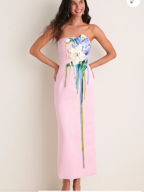 Leo Lin Dresses & Skirts - Leo Lin Rayna Pink Embroidered Dress